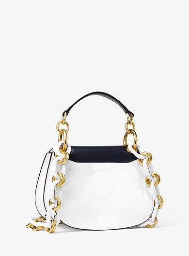 goldie small french calf leather shoulder bag michael kors|Michael Kors purses for women.